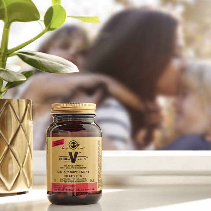 Solgar Formula VM-75, Multivitamín s chelátovými minerály, 60 tablet
